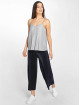 Urban Classics Tops sans manche Jersey Slip gris